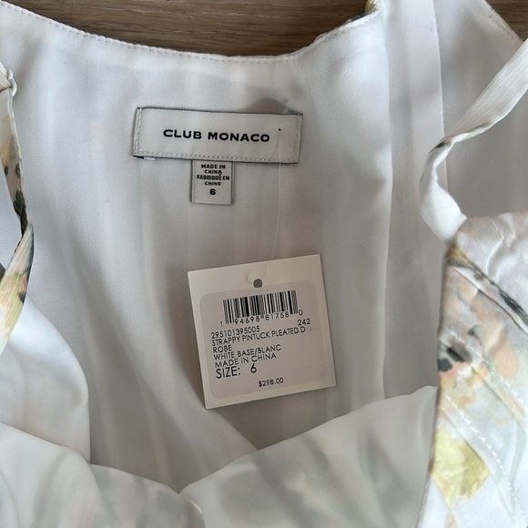 Club Monaco Strappy Pintuck Pleated Dress - Picture 6 of 10